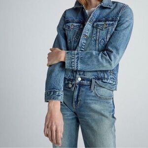 Lucky Brand Tomboy Trucker Denim Jacket